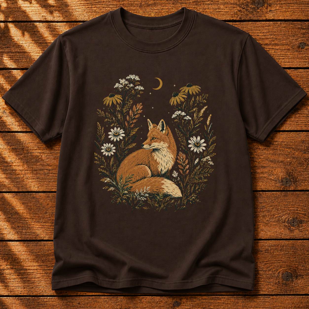 Fox in Wildflowers