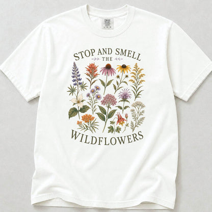 Smell the Wildflowers Premium T-Shirt