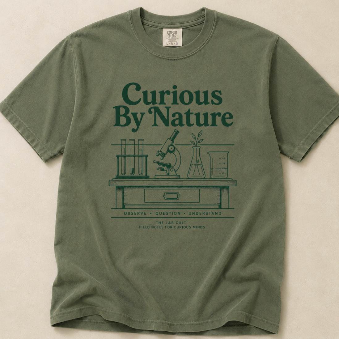 Curious by Nature v2.0 | Premium Tee