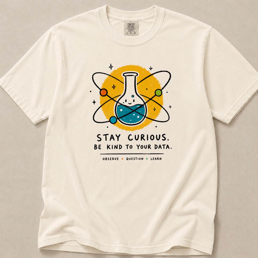 Stay Curious v2.0 | Premium Tee