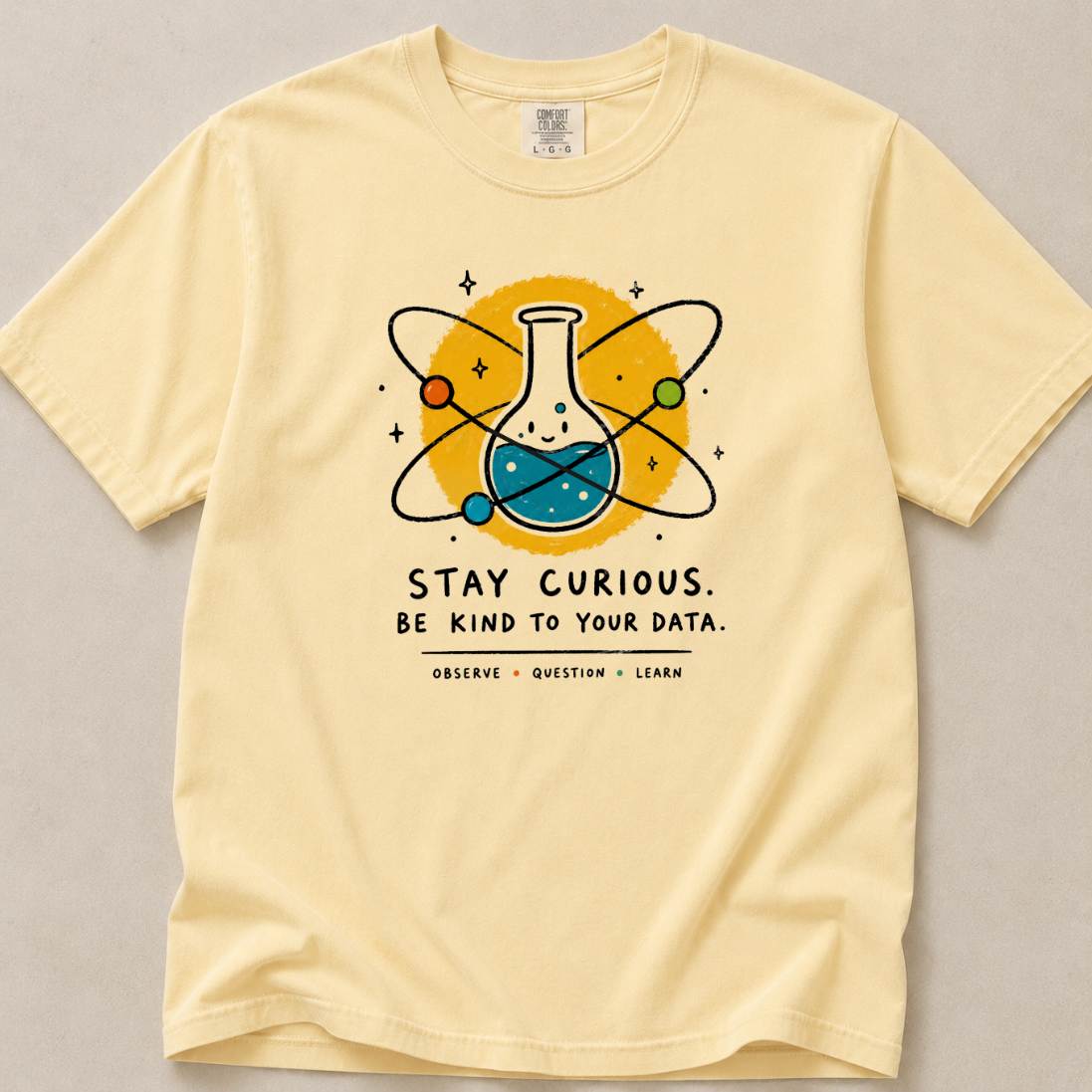 Stay Curious v2.0 | Premium Tee