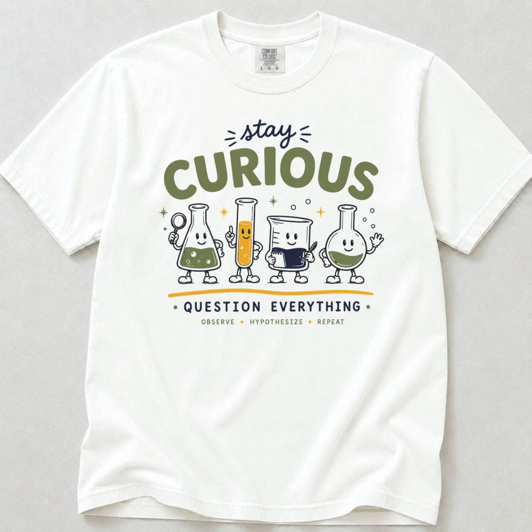 Stay Curious v3.0 | Premium Tee