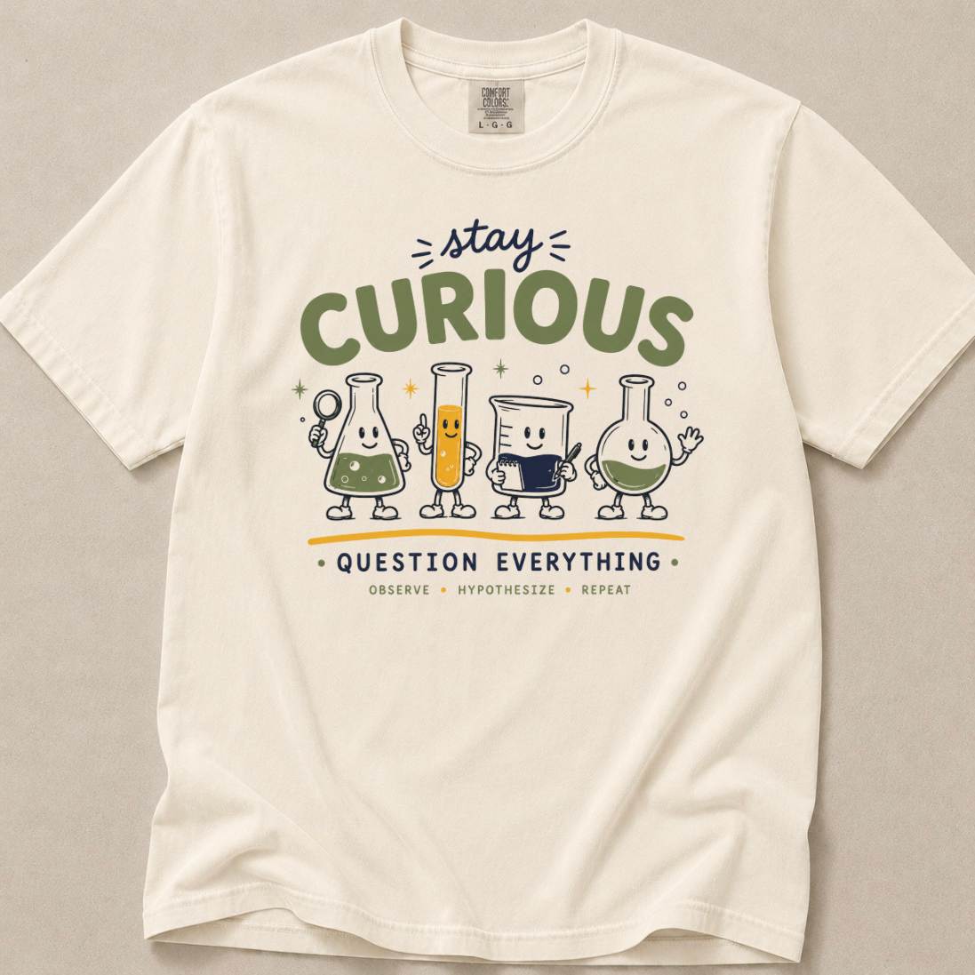 Stay Curious v3.0 | Premium Tee