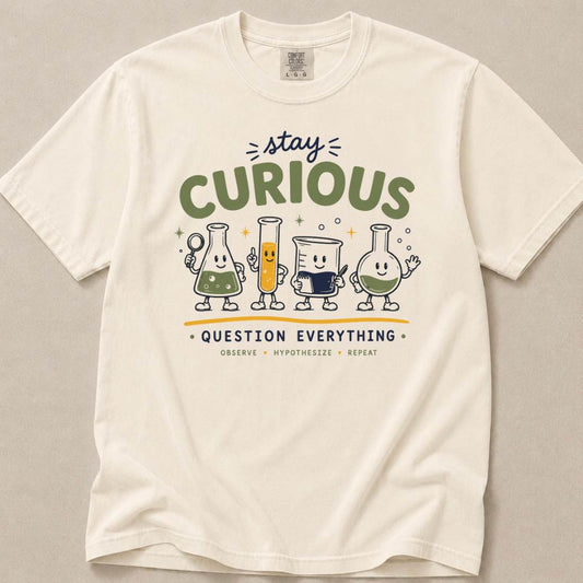 Stay Curious v3.0 | Premium Tee