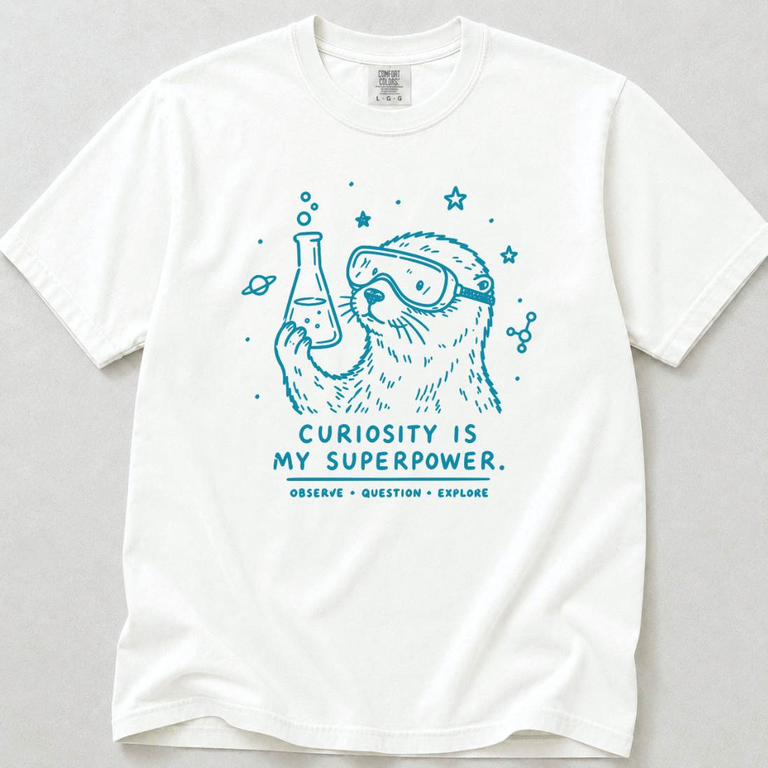 Curious Otter | Premium Tee