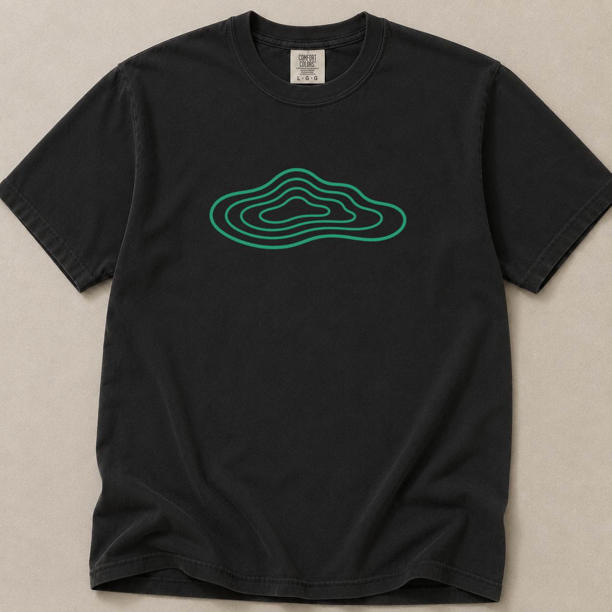 Simple Topography | Premium Tee
