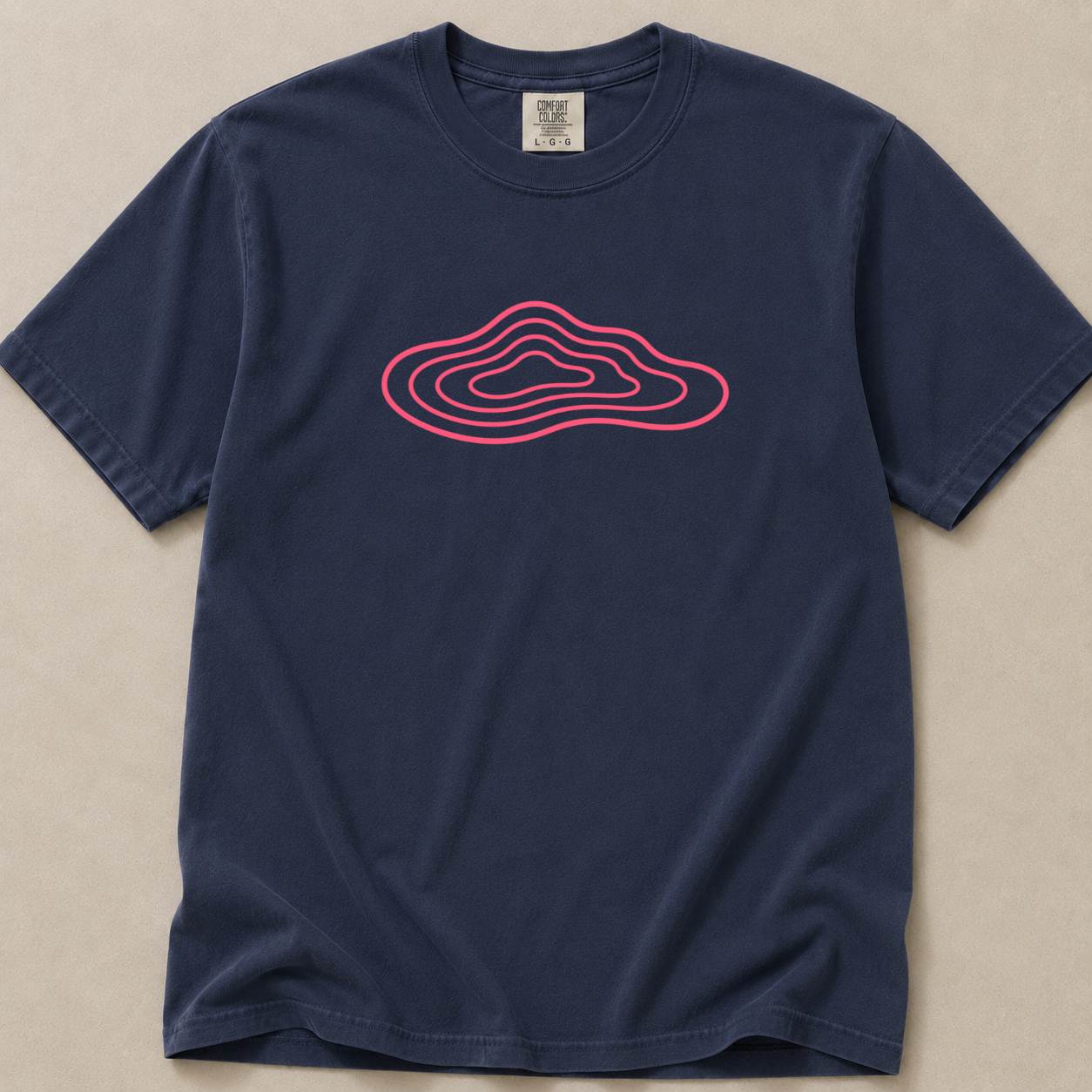 Simple Topography | Premium Tee