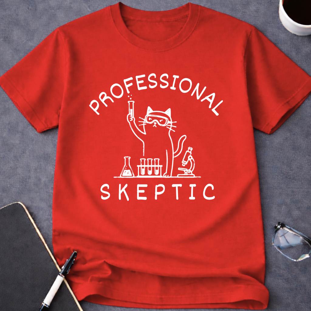 Professional Skeptical Cat