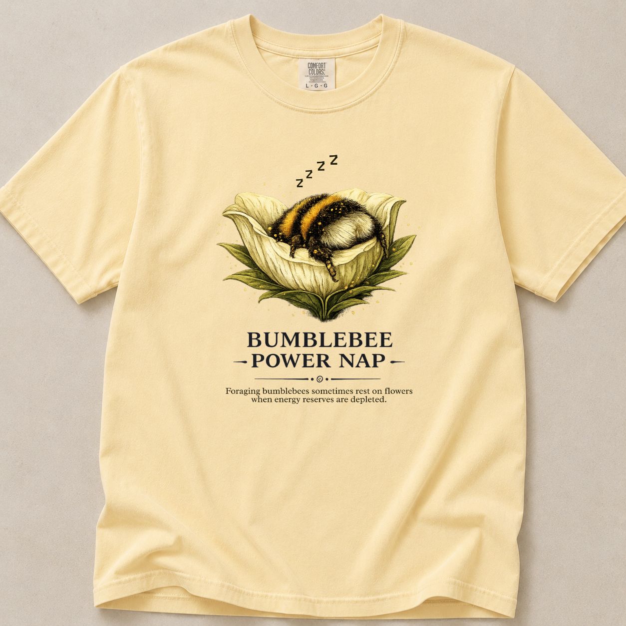 Bumblebee Power Nap | Premium Tee