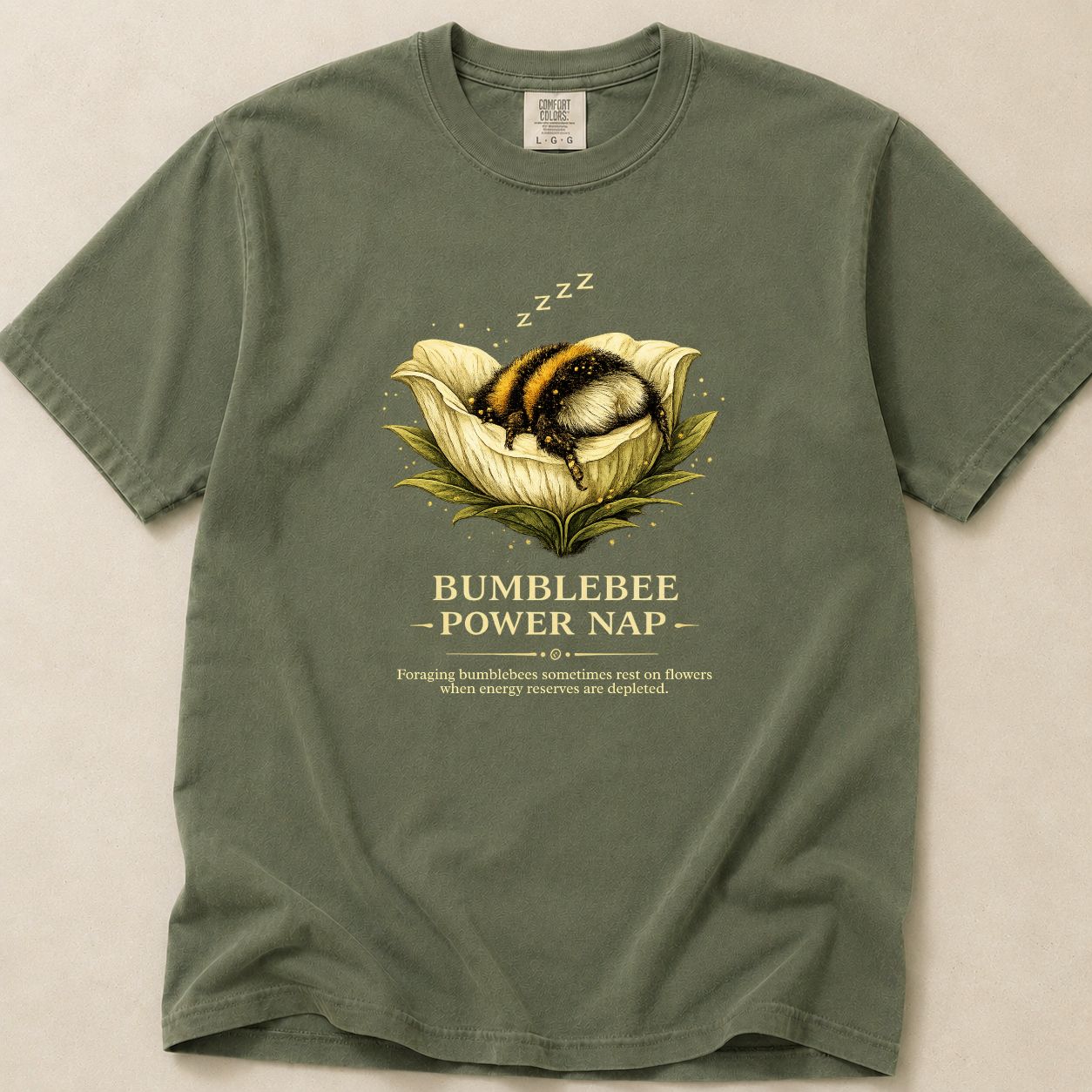Bumblebee Power Nap | Premium Tee