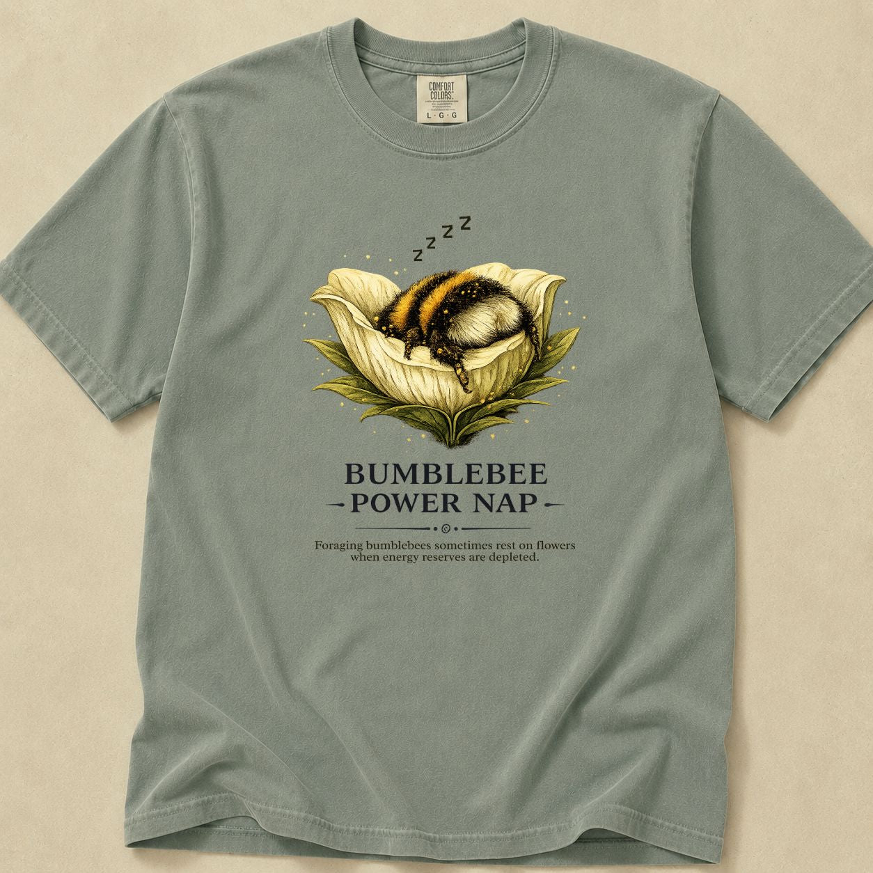 Bumblebee Power Nap | Premium Tee