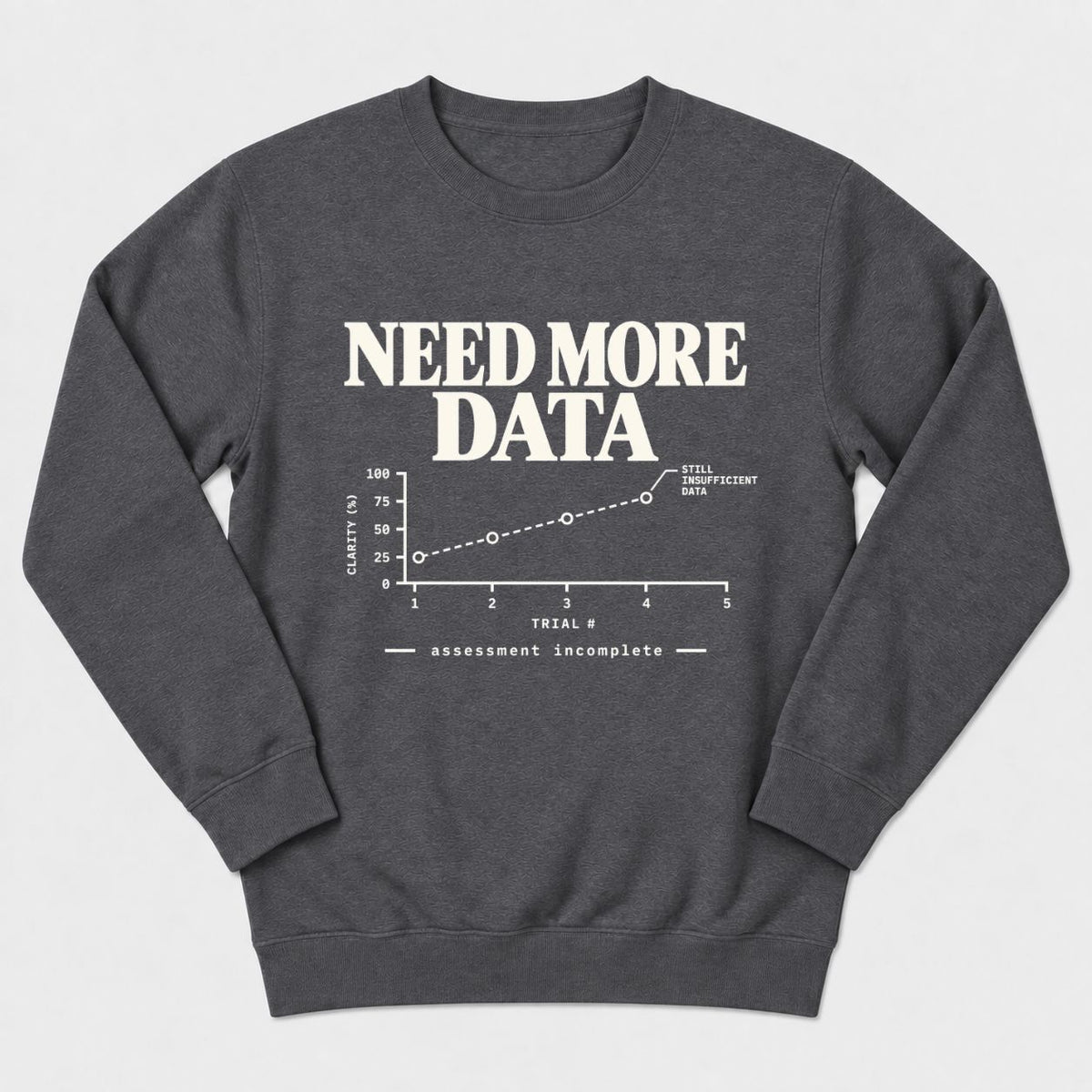 Need More Data Sweatshirt