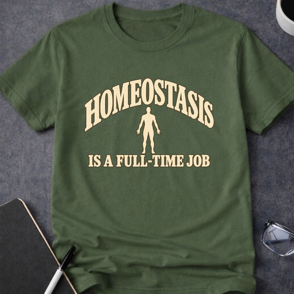 Homeostasis is a Full-Time Job T-Shirt