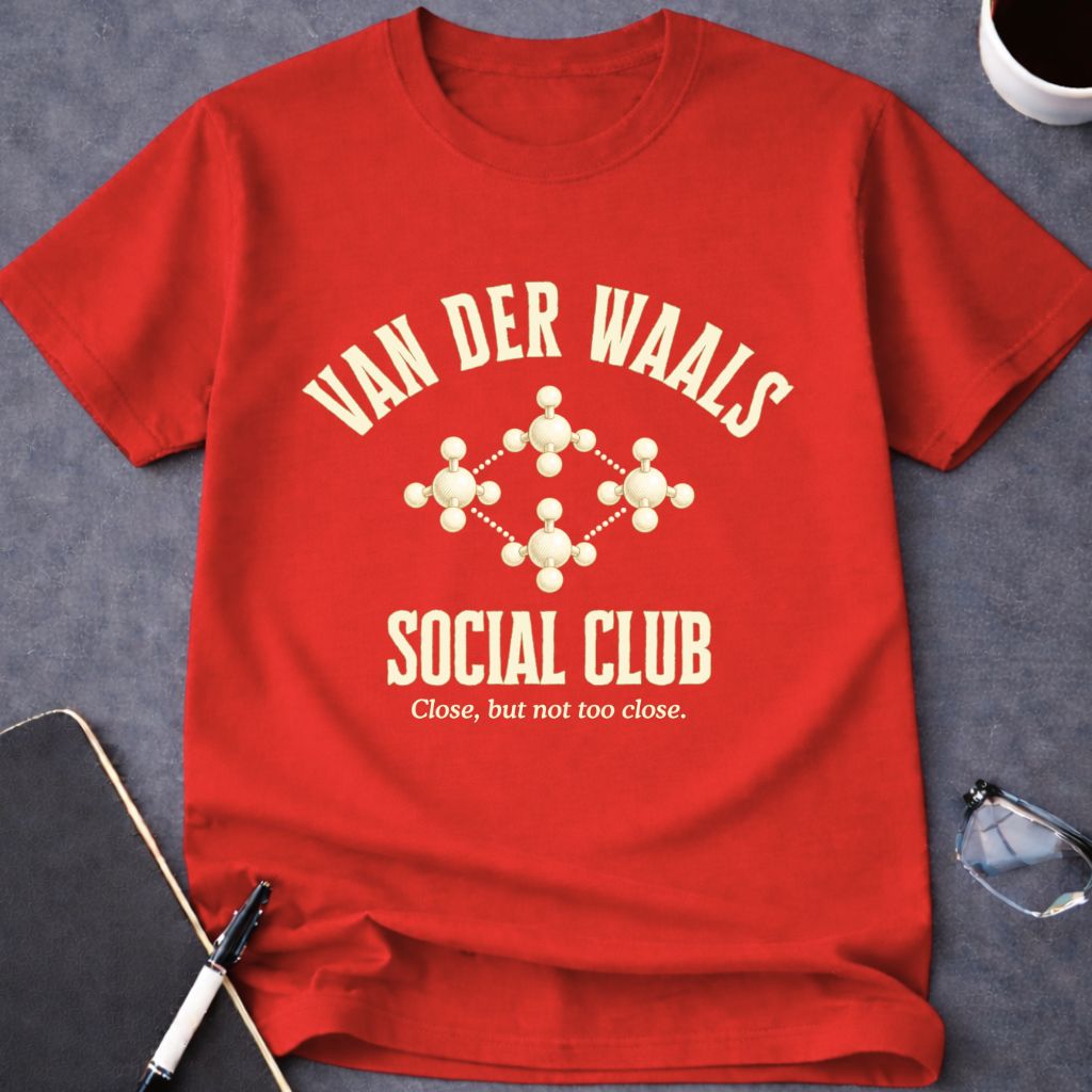 Van der Waals Social Club T-Shirt