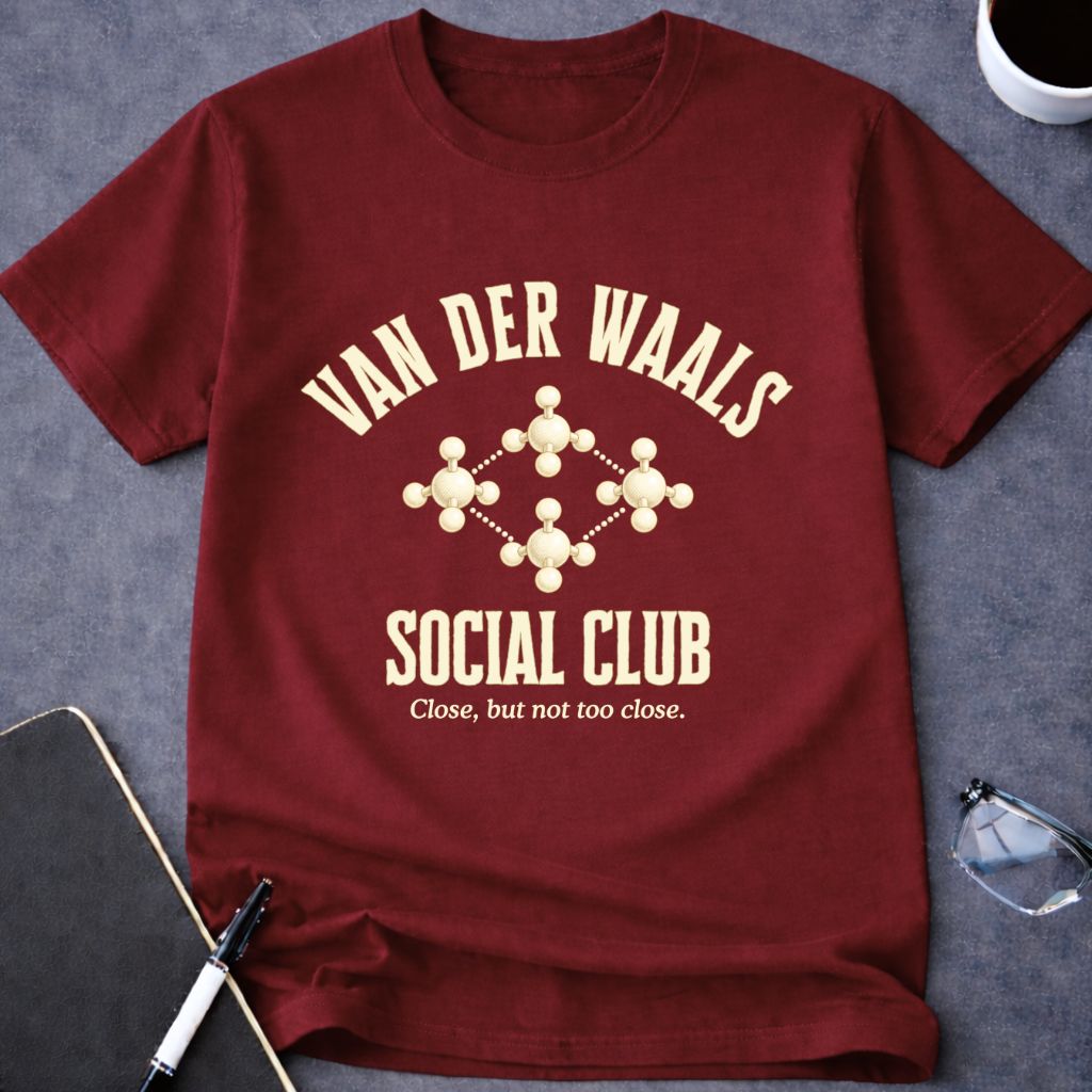 Van der Waals Social Club T-Shirt