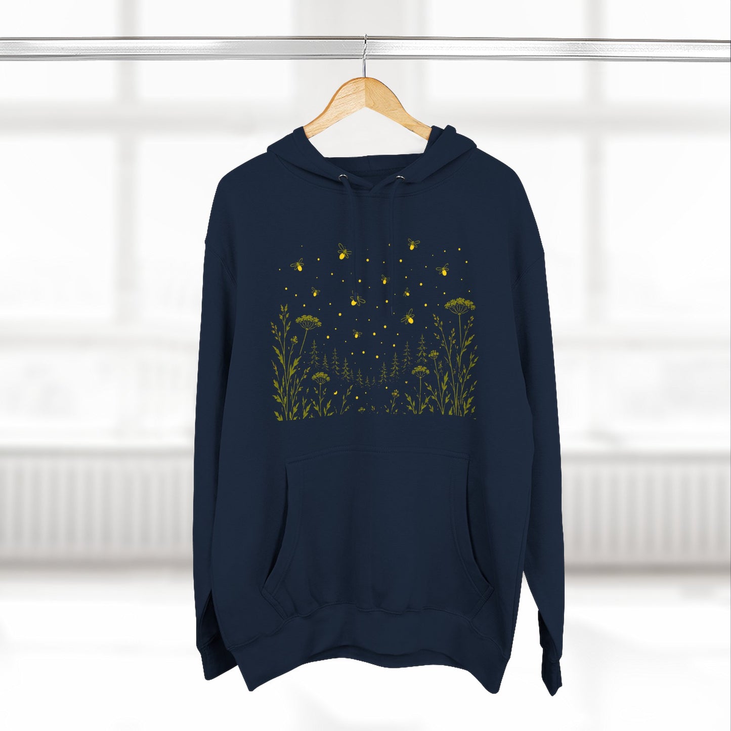 Custom Three-Panel Fleece Hoodie