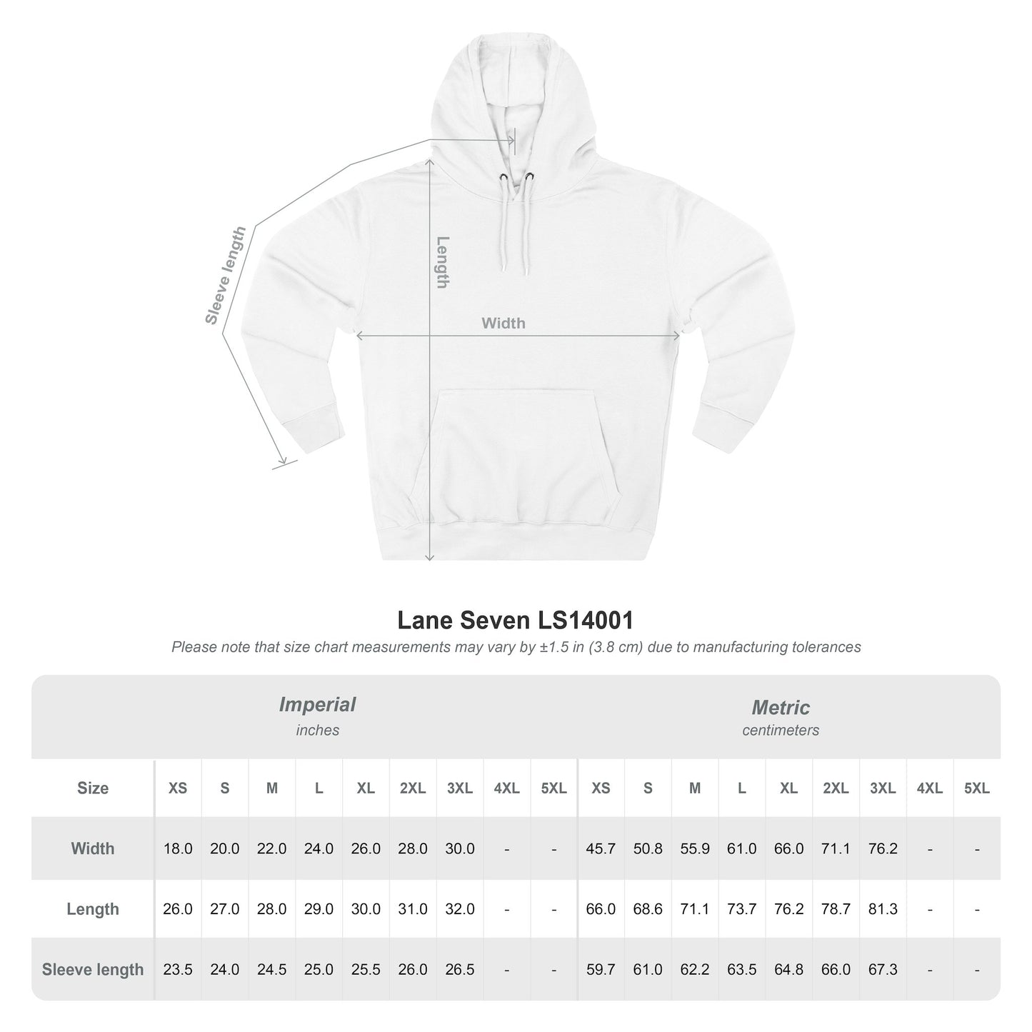 Custom Three-Panel Fleece Hoodie