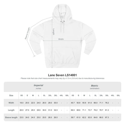 Custom Three-Panel Fleece Hoodie