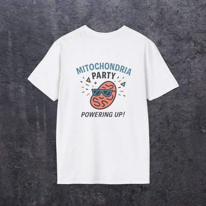 Mitochondria Party T-Shirt [Back Graphic]