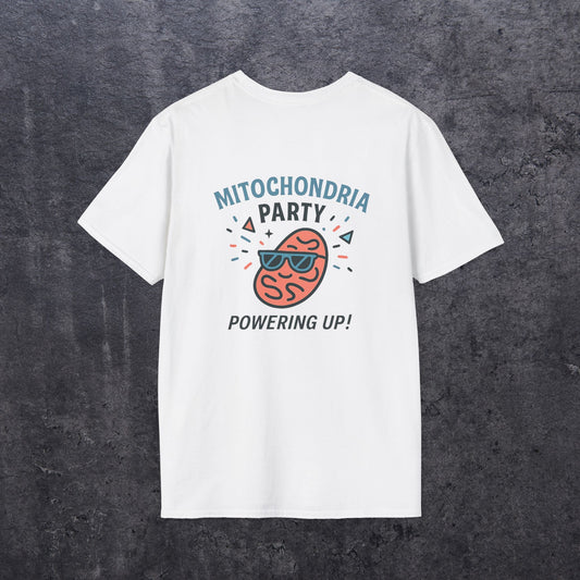 Mitochondria Party T-Shirt [Back Graphic]