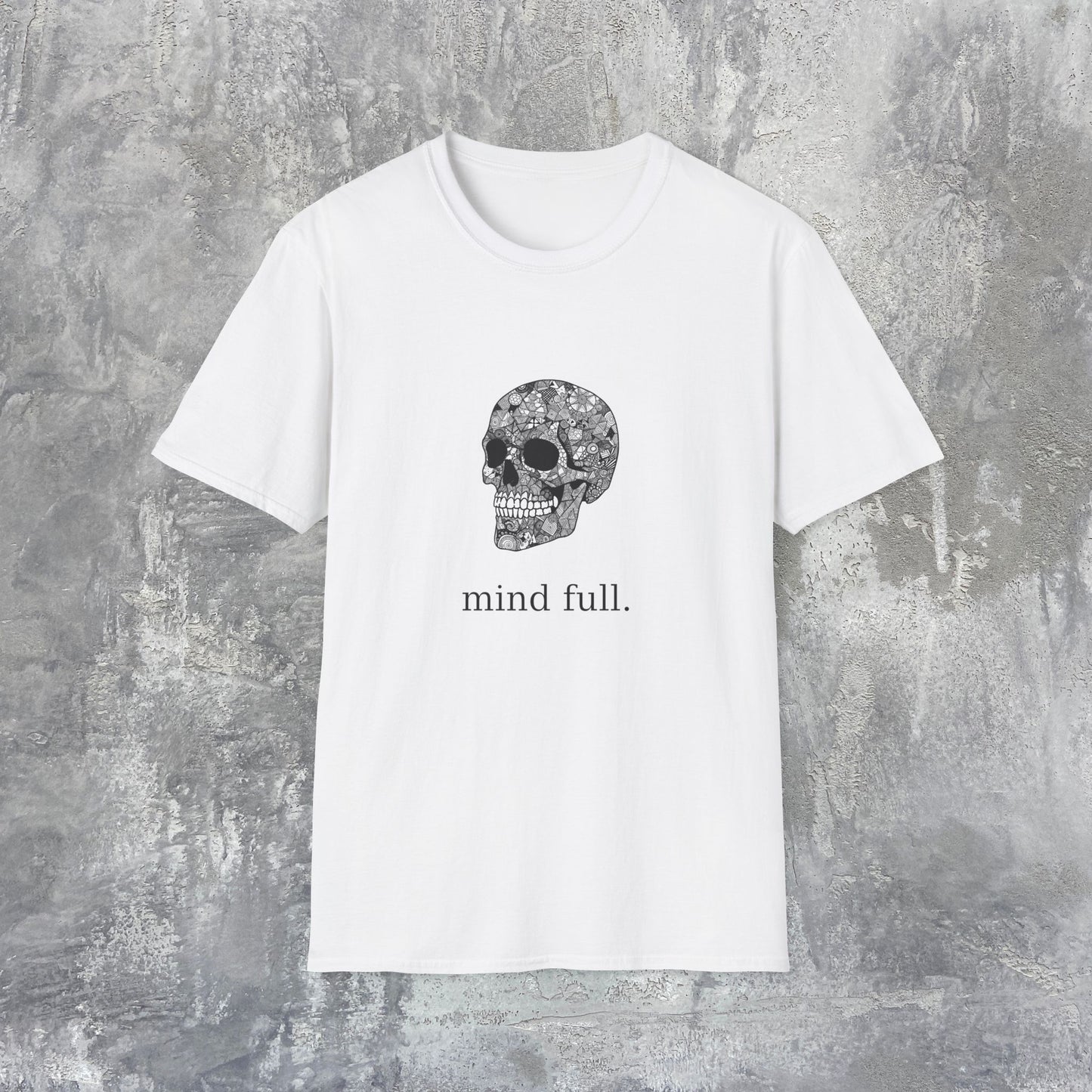 Mind Full Skull Graphic T-Shirt