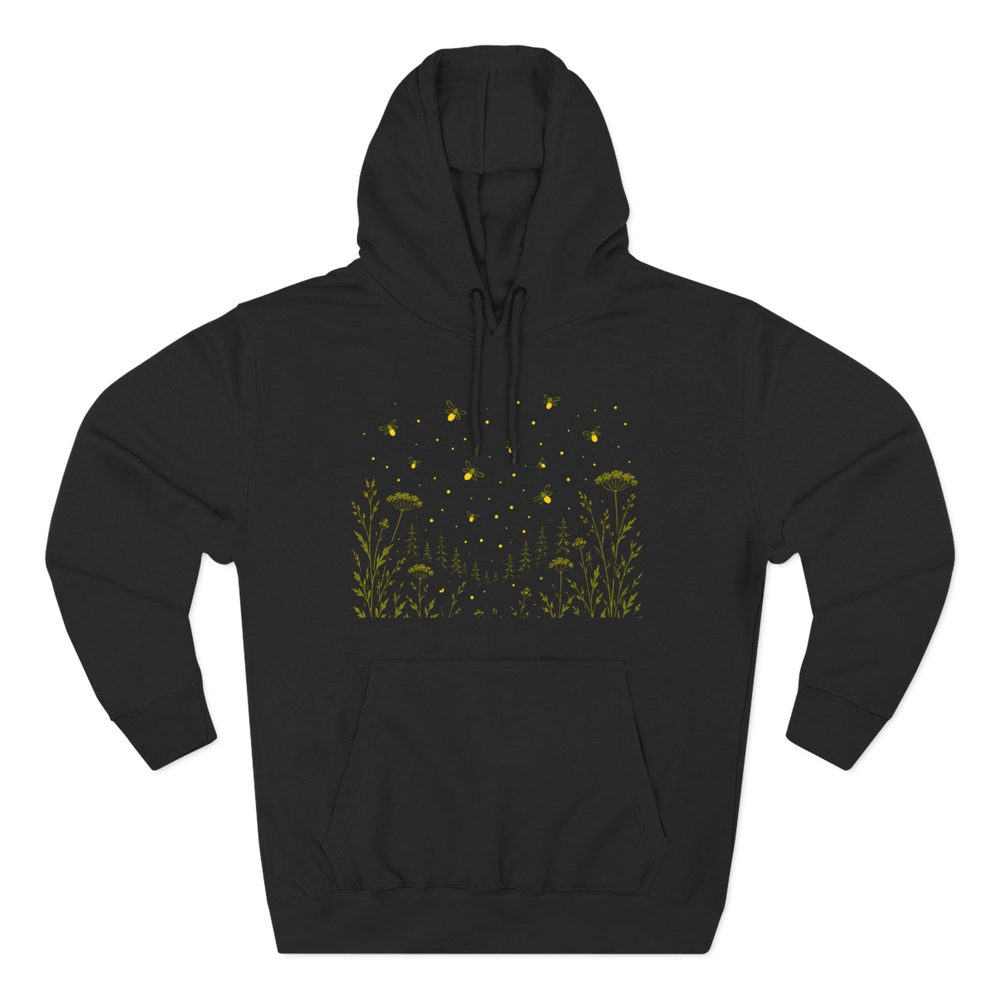 Custom Three-Panel Fleece Hoodie