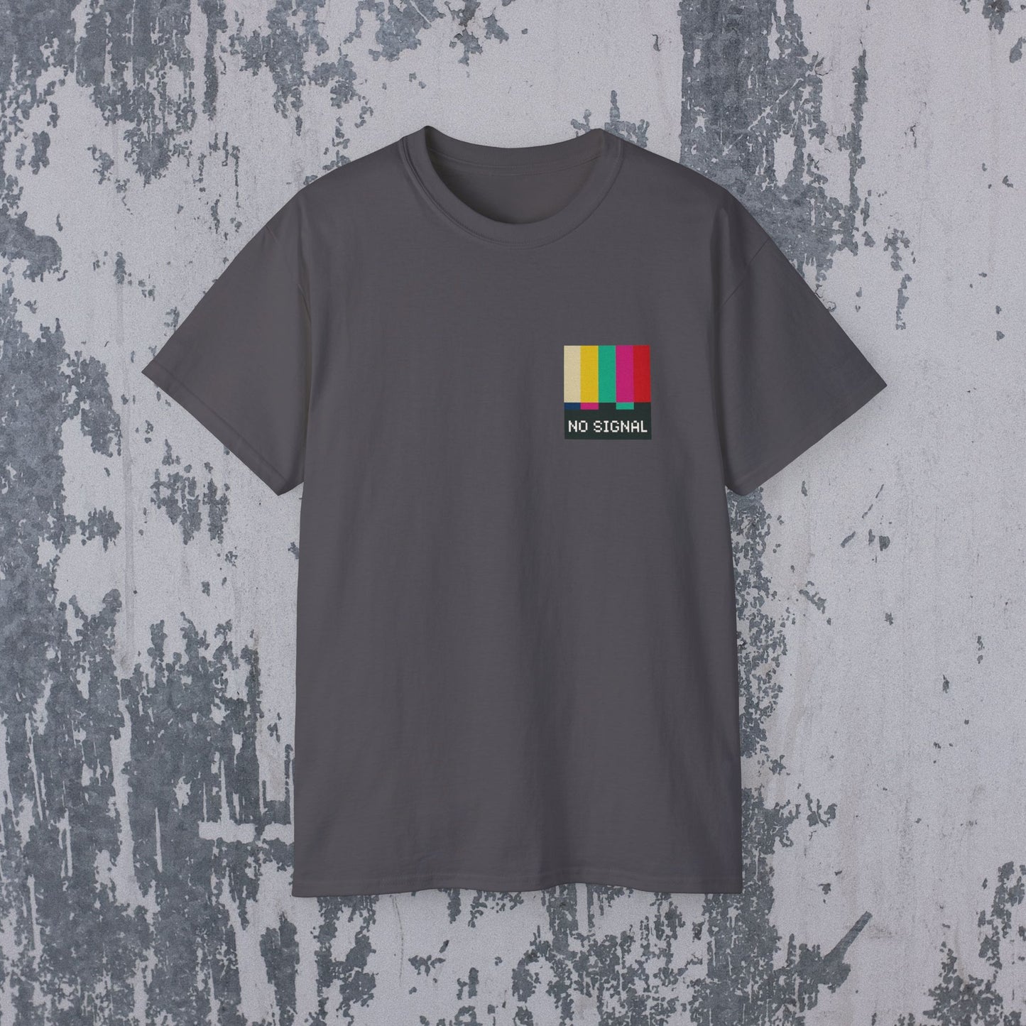 No Signal Pseudo-pocket T-Shirt