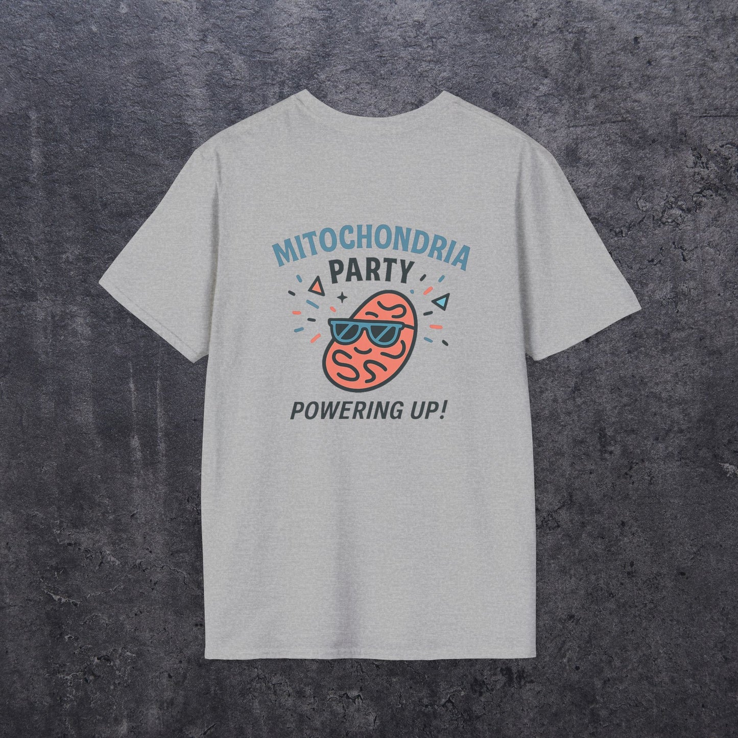 Mitochondria Party T-Shirt [Back Graphic]