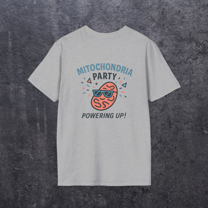 Mitochondria Party T-Shirt [Back Graphic]