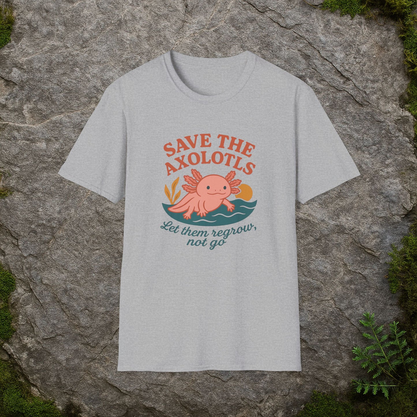 Save the Axolotls T-shirt