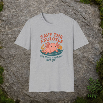 Save the Axolotls T-shirt
