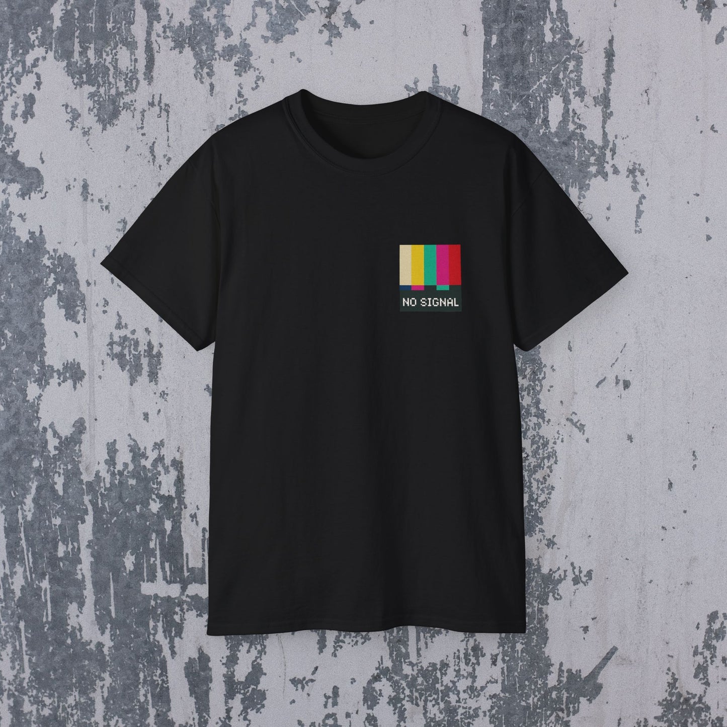 No Signal Pseudo-pocket T-Shirt