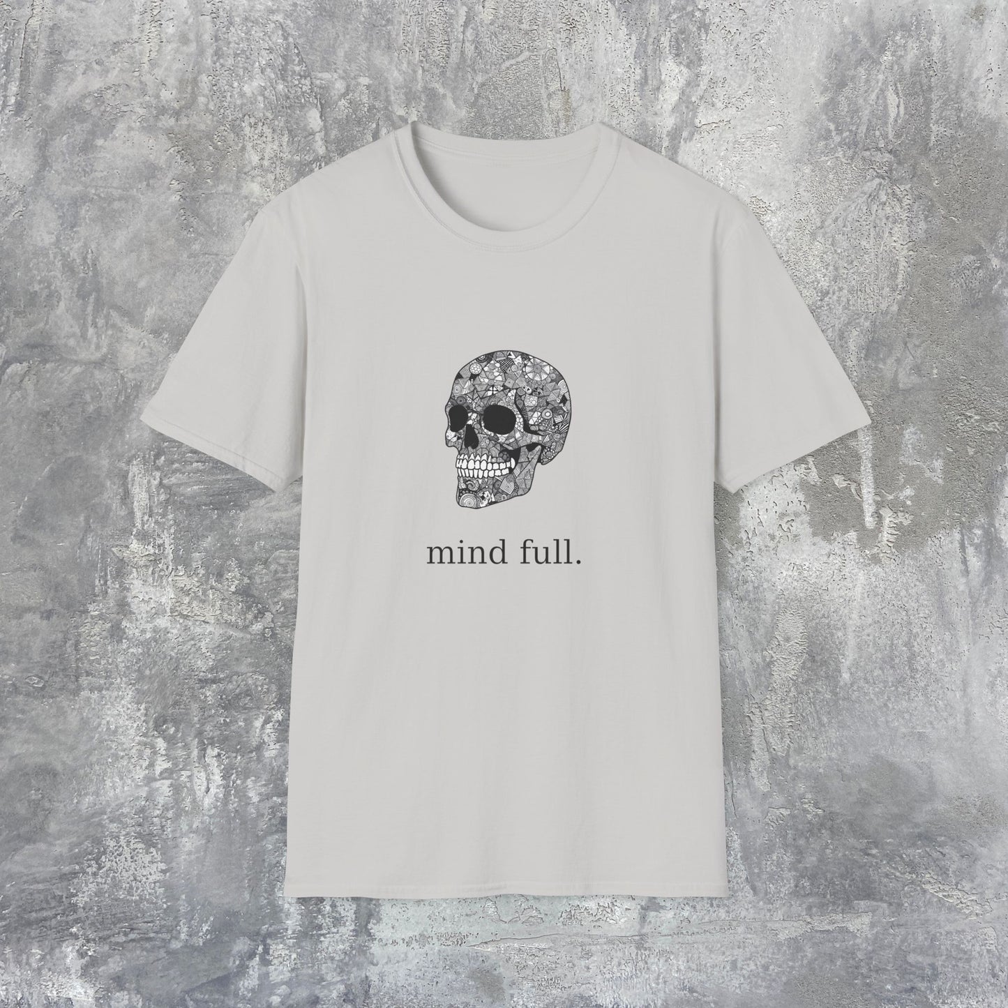 Mind Full Skull Graphic T-Shirt