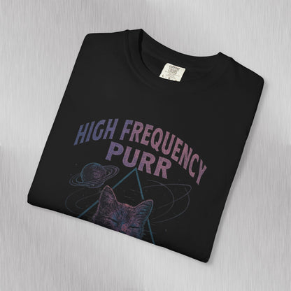 High Frequency Purr Cat T-Shirt