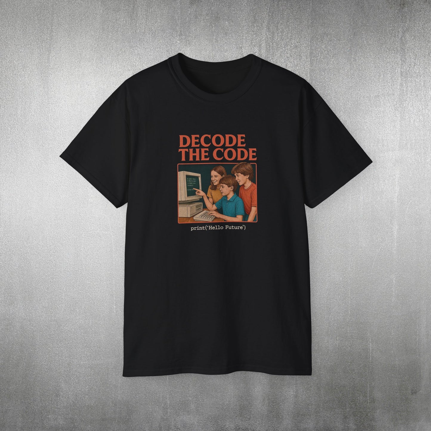 Decode the Code Retro Tech T-Shirt