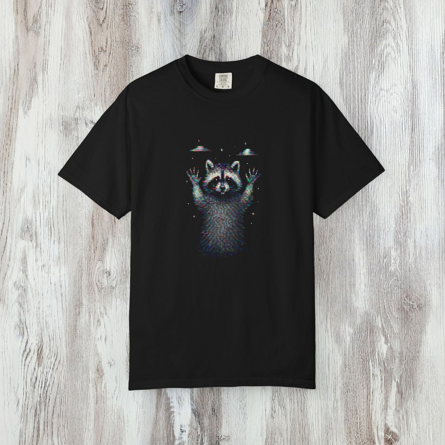 Glitchy Raccoon T-Shirt