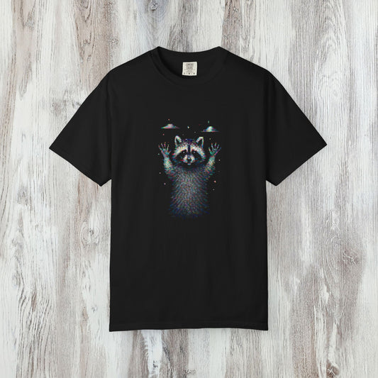 Glitchy Raccoon T-Shirt