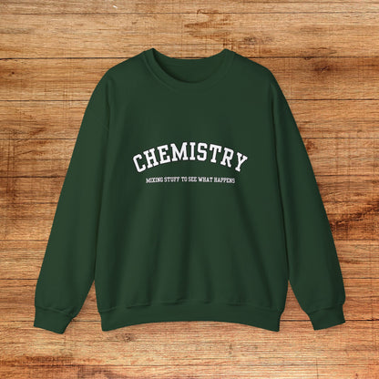 CHEMISTRY Crewneck