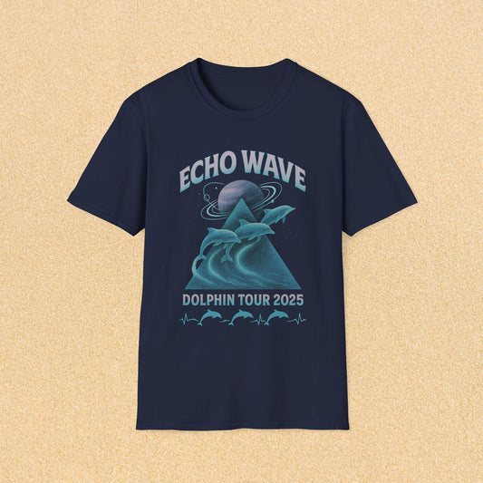 Echo Wave Dolphin Tour 2025 T-Shirt